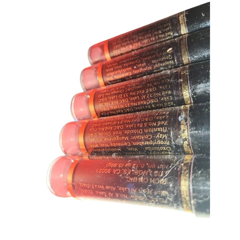 Princessa Aloe Lipstick  Lot Of 5  NEW/Not SEALED ( 1, 2, 6,‎ 10, 12)